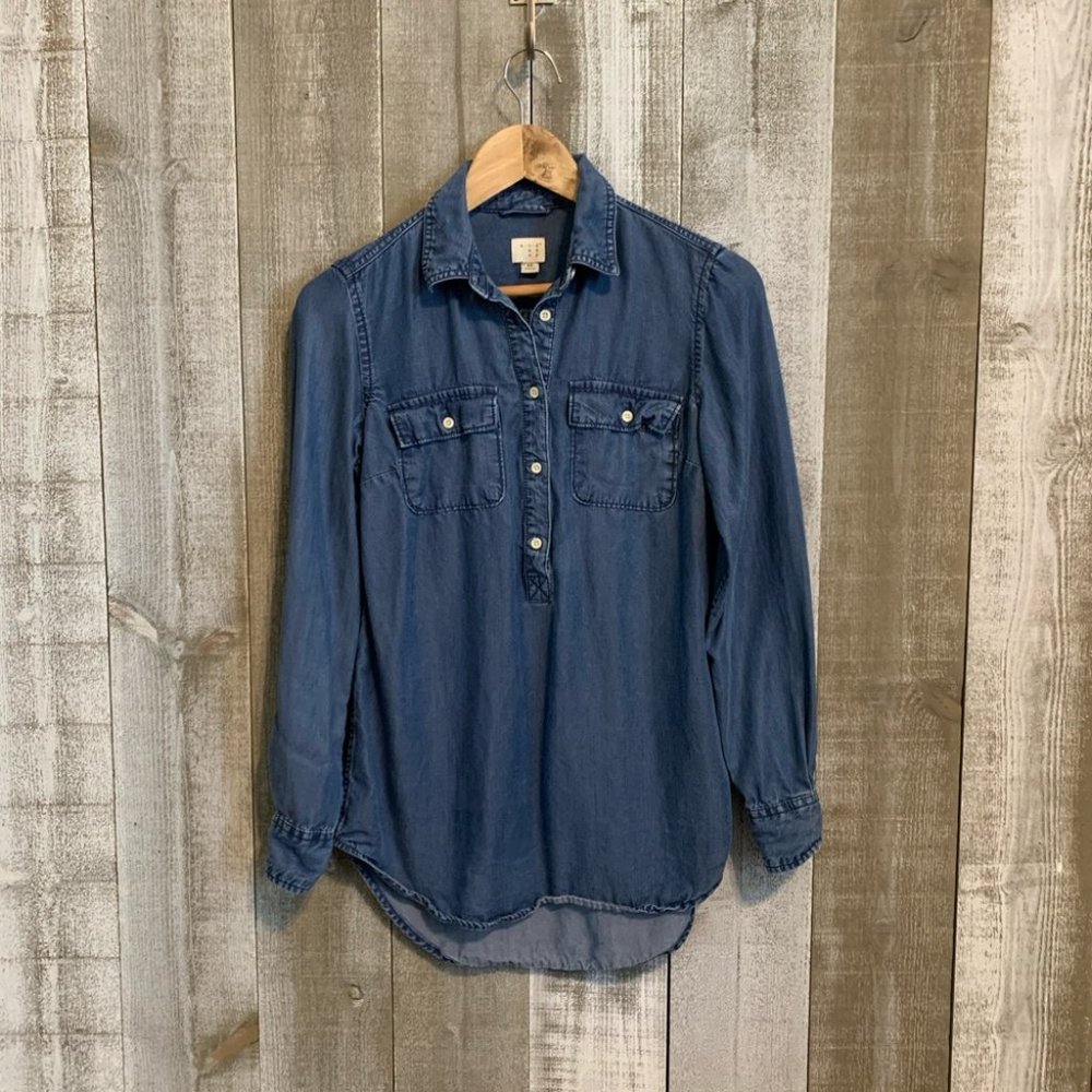 {a new day} chambray tunic